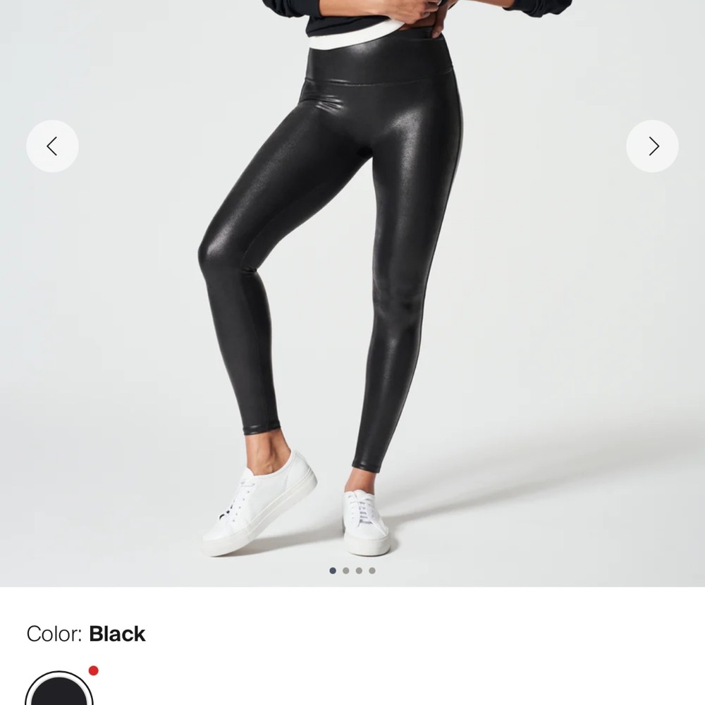 Spanxshape faux leather Leggings